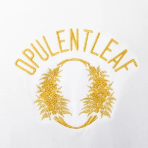 Opulent Leaf Light Hoodie Logo